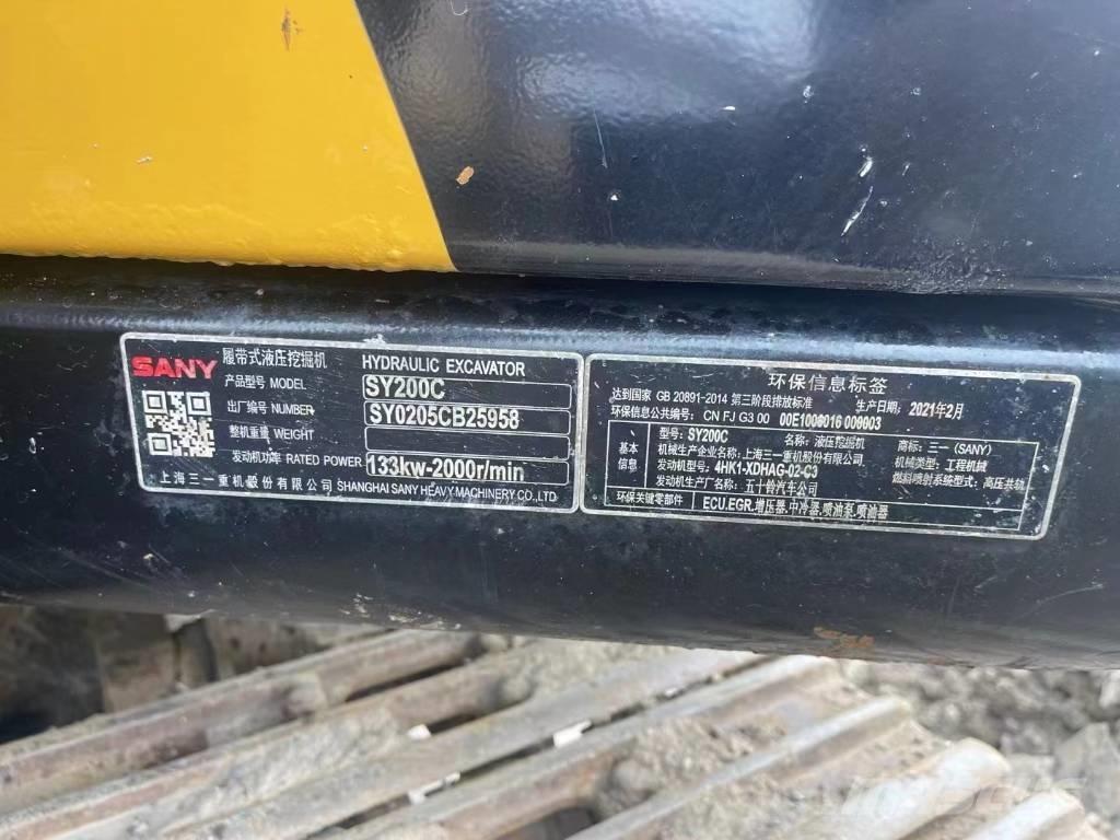 Sany SY 200 C Plus Excavadoras sobre orugas