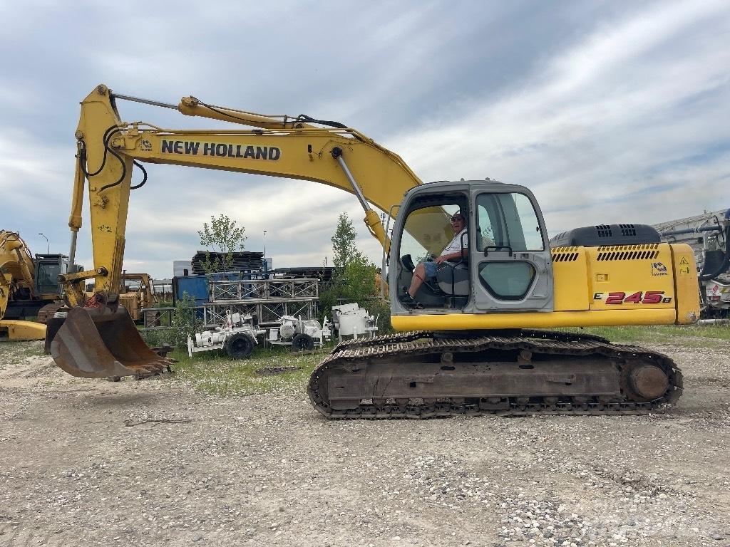 New Holland 245B Excavadoras sobre orugas