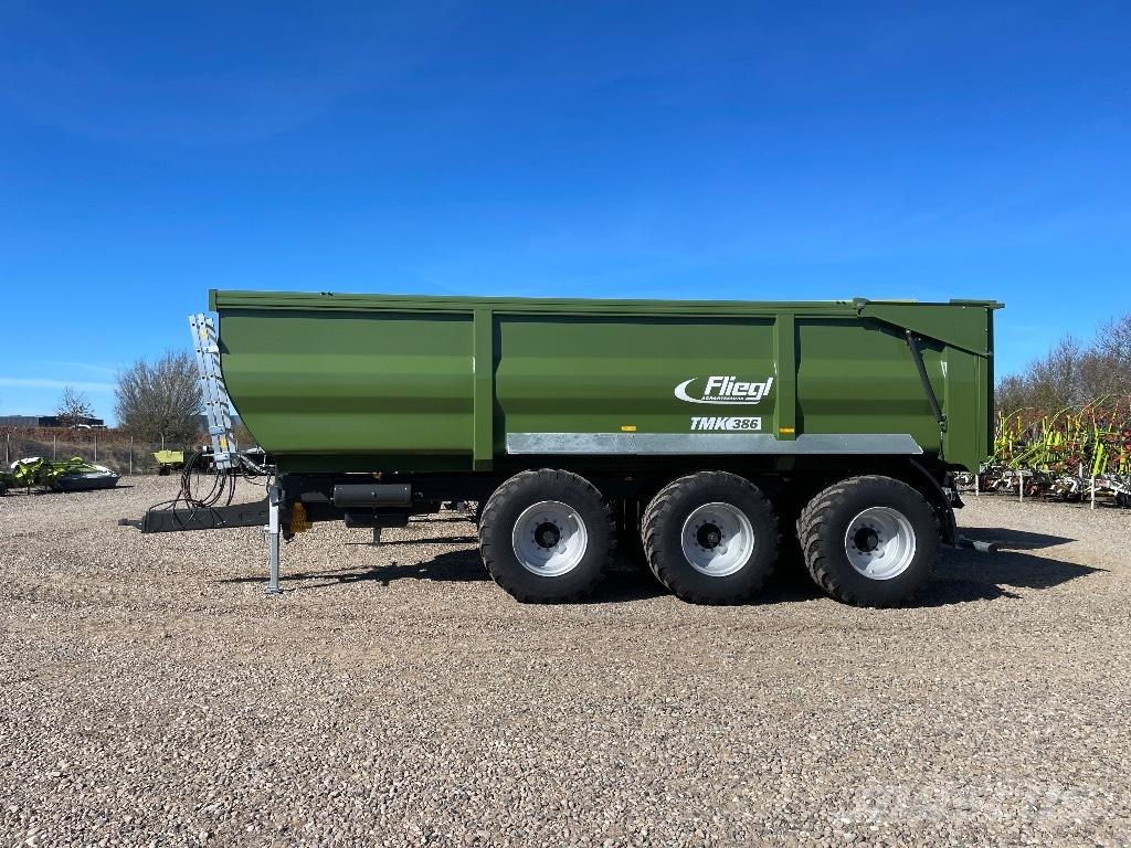 Fliegl TMK 386 Fox Remolques con caja de volteo