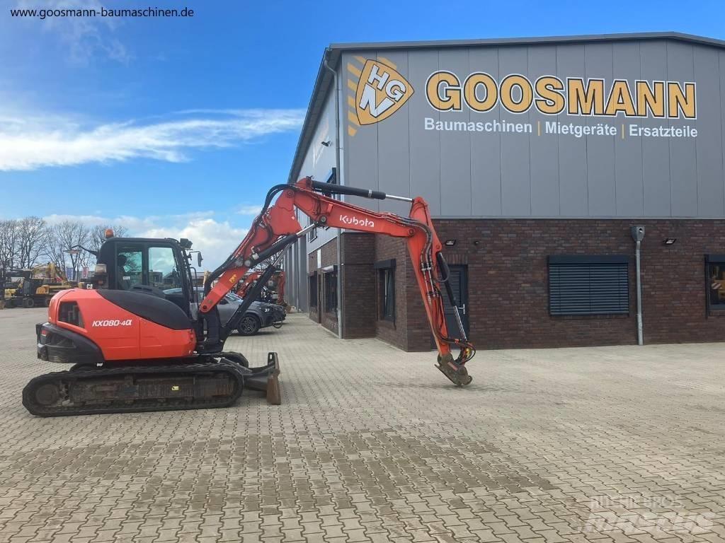 Kubota KX080-4a Excavadoras 7t - 12t