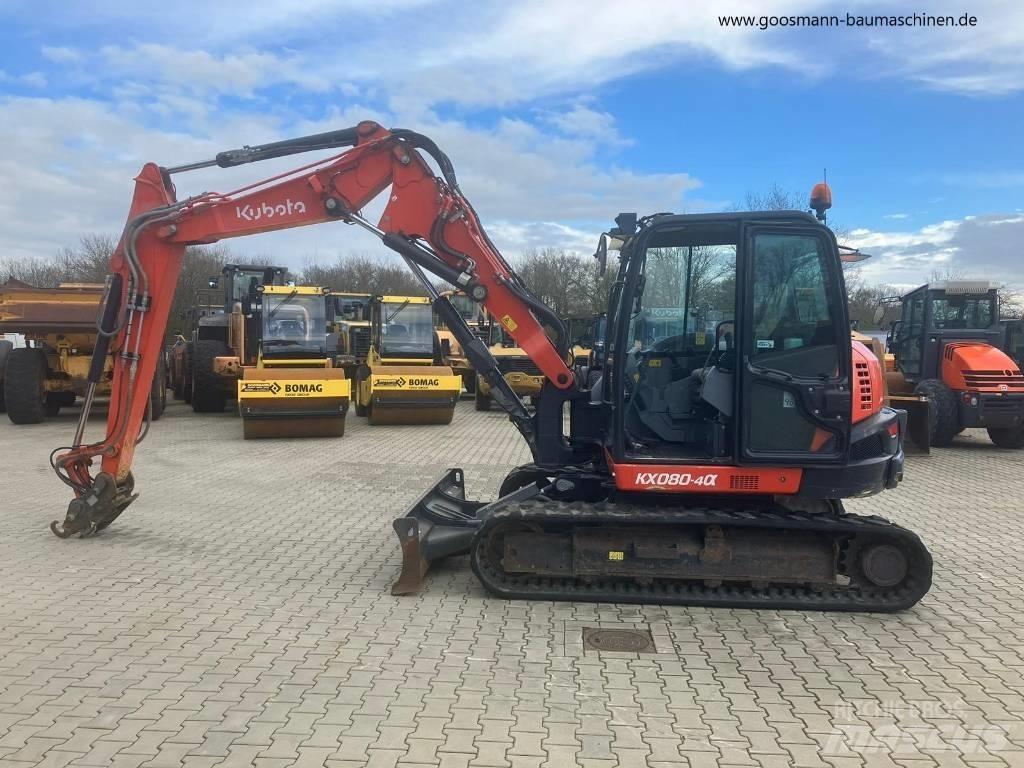 Kubota KX080-4a Excavadoras 7t - 12t