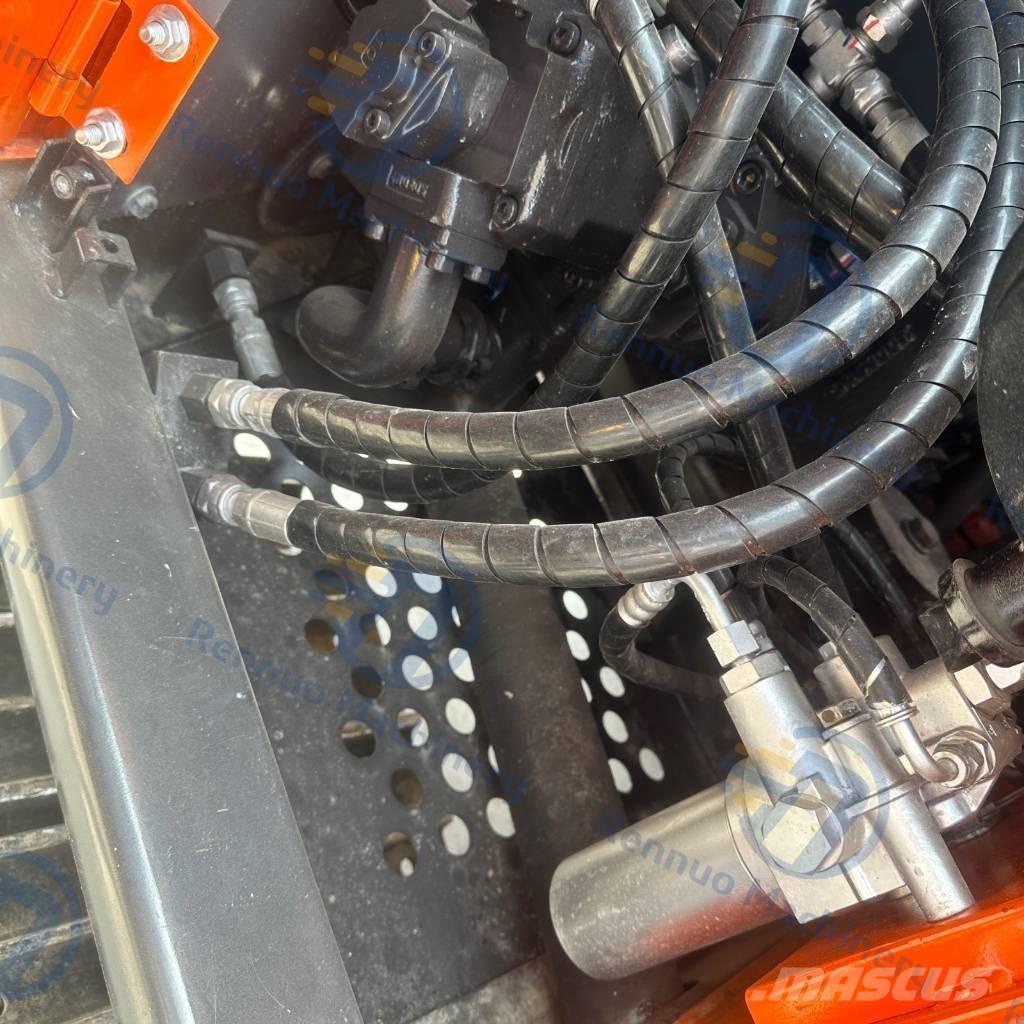 Hitachi ZX70 Excavadoras sobre orugas