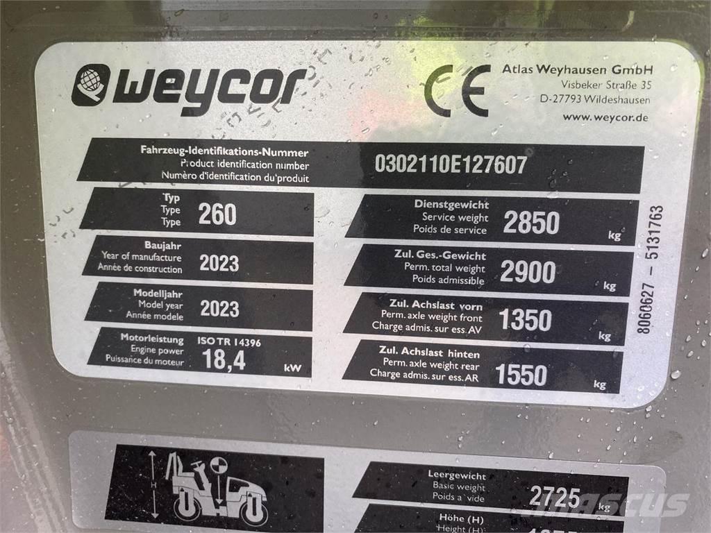 Weycor AW260 Rodillos