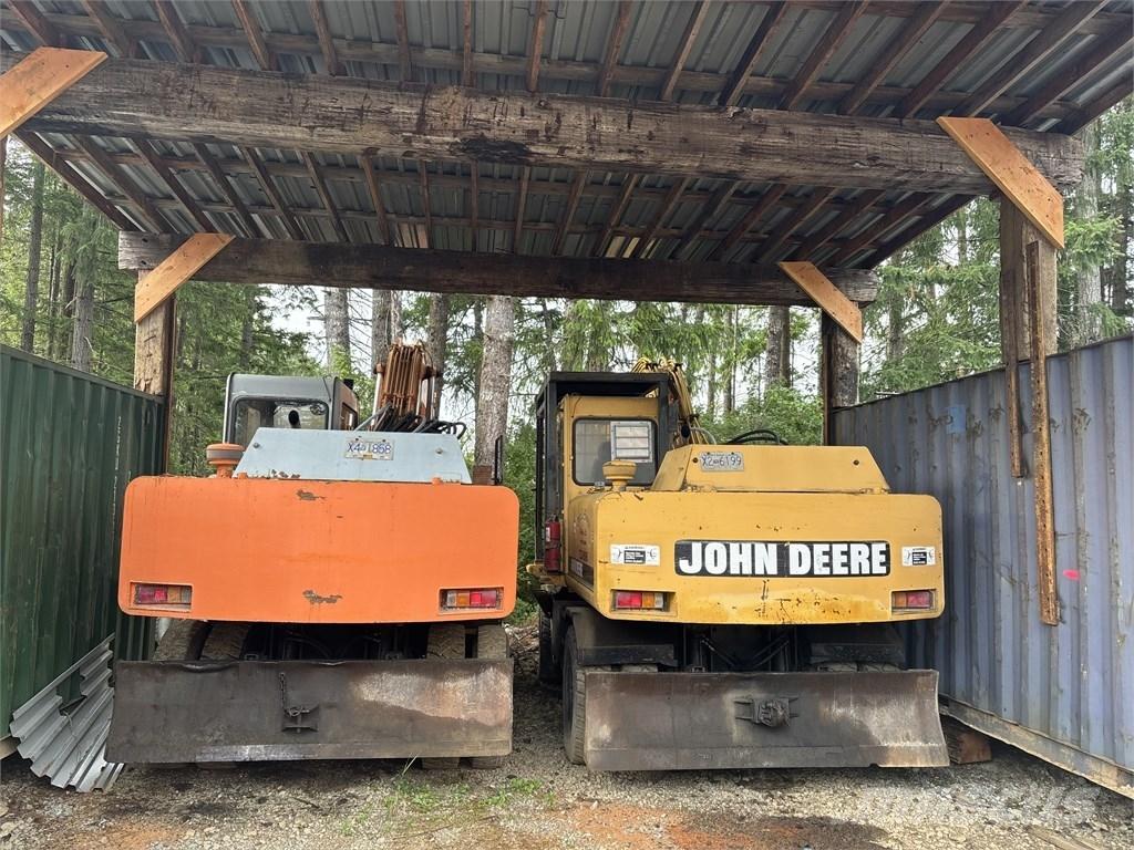 DEERE 595D Excavadoras de ruedas