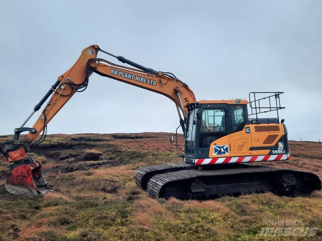 Hyundai HX140Lc Excavadoras sobre orugas