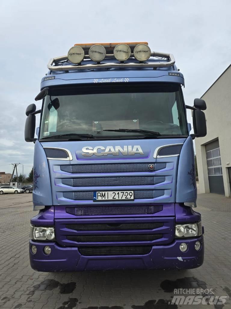 Scania R 580 Transportes de madera