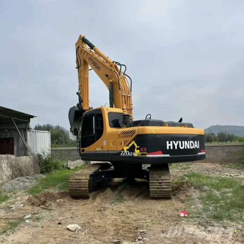 Hyundai 220-9 Excavadoras sobre orugas