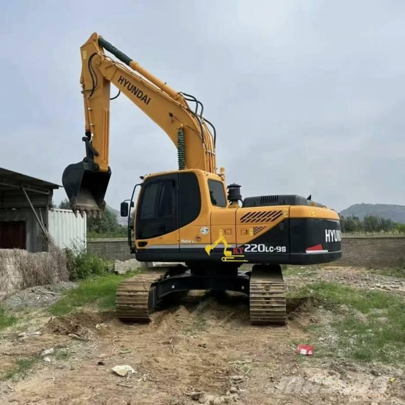 Hyundai 220-9 Excavadoras sobre orugas