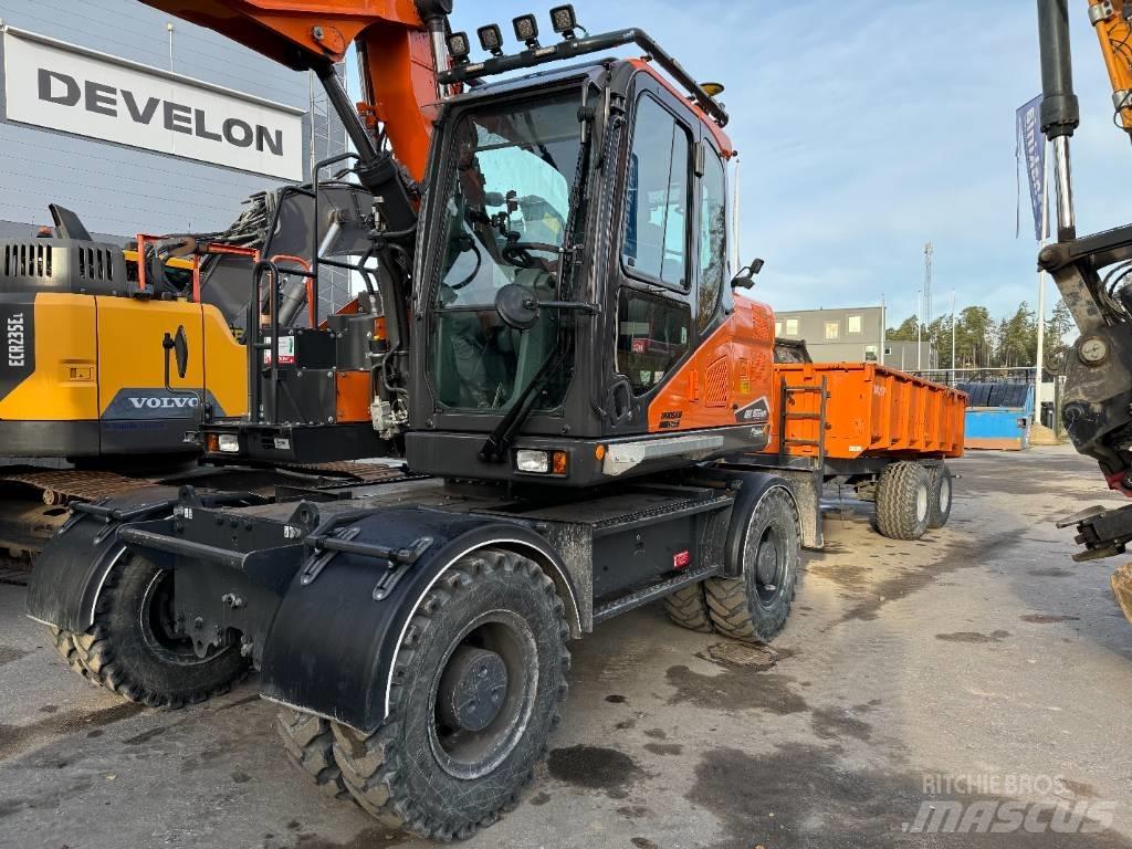 Doosan DX165WR-7 Excavadoras de ruedas