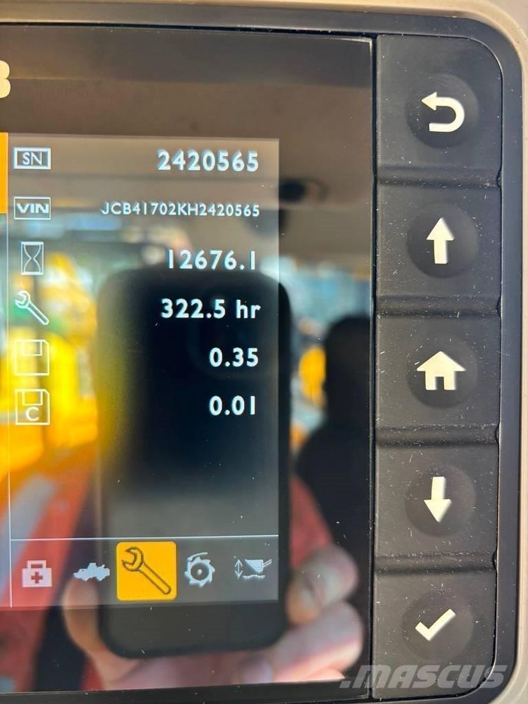 JCB 417 Cargadoras sobre ruedas