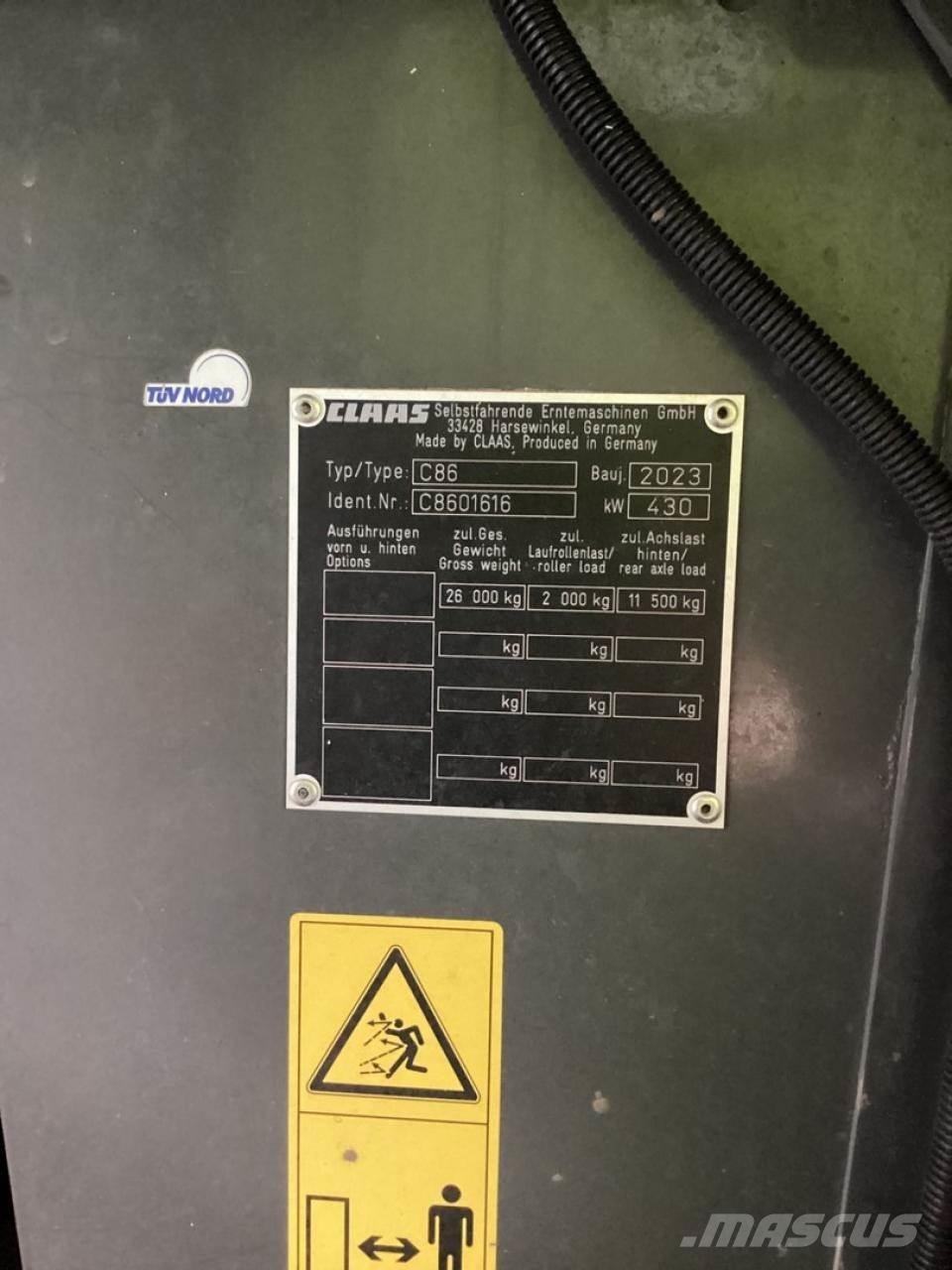 Claas 8700 TT Otra maquinaria agrícola