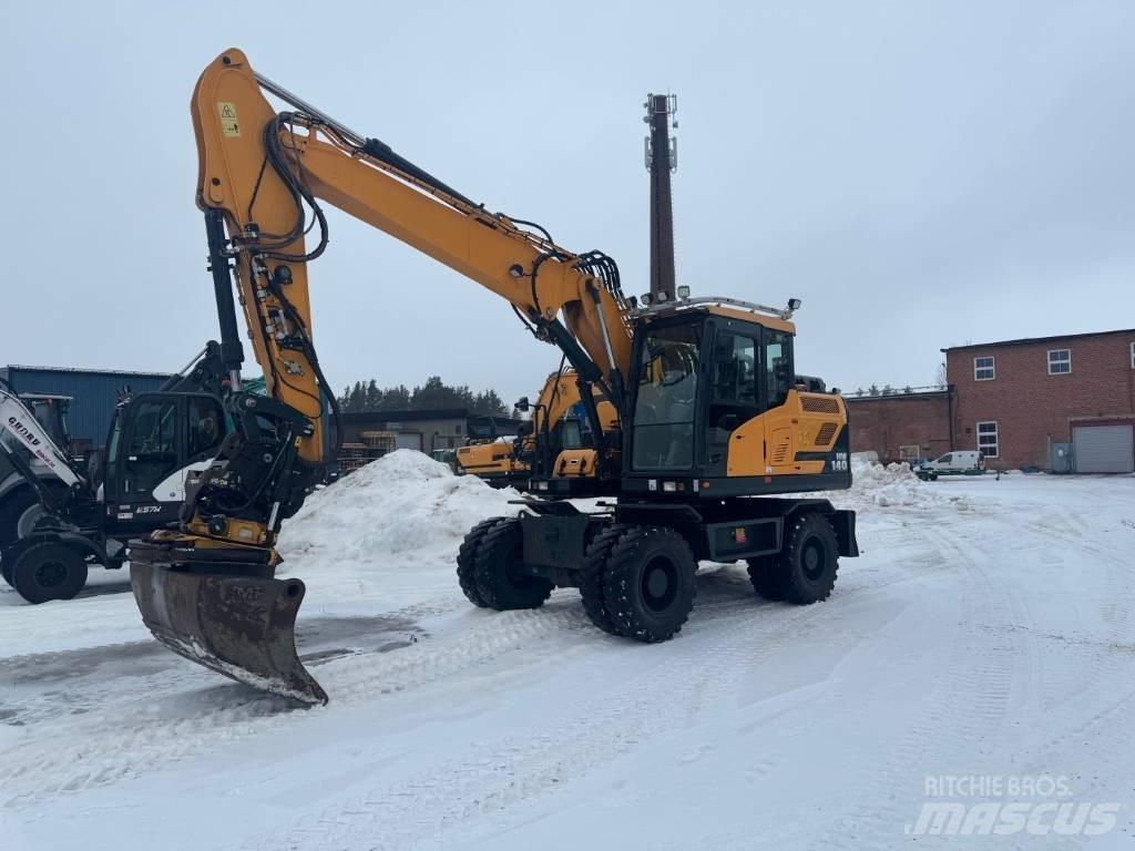 Hyundai HW 140 Excavadoras de ruedas