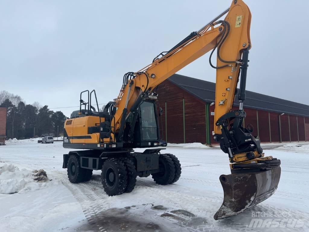 Hyundai HW 140 Excavadoras de ruedas