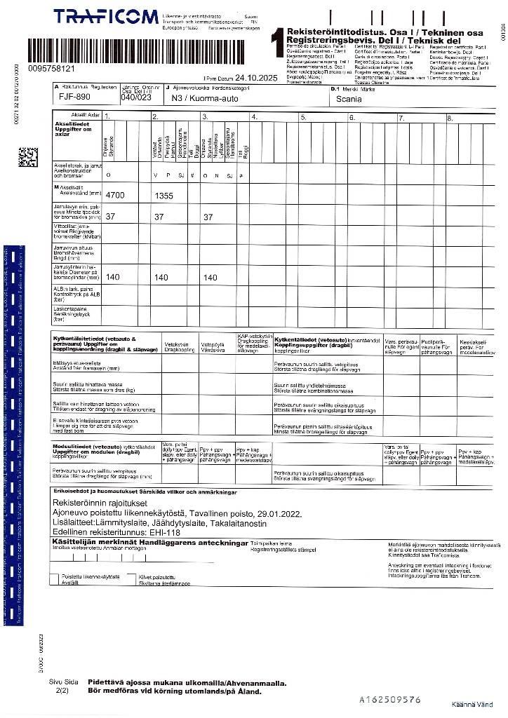 Scania R 500 Camiones con caja de remolque