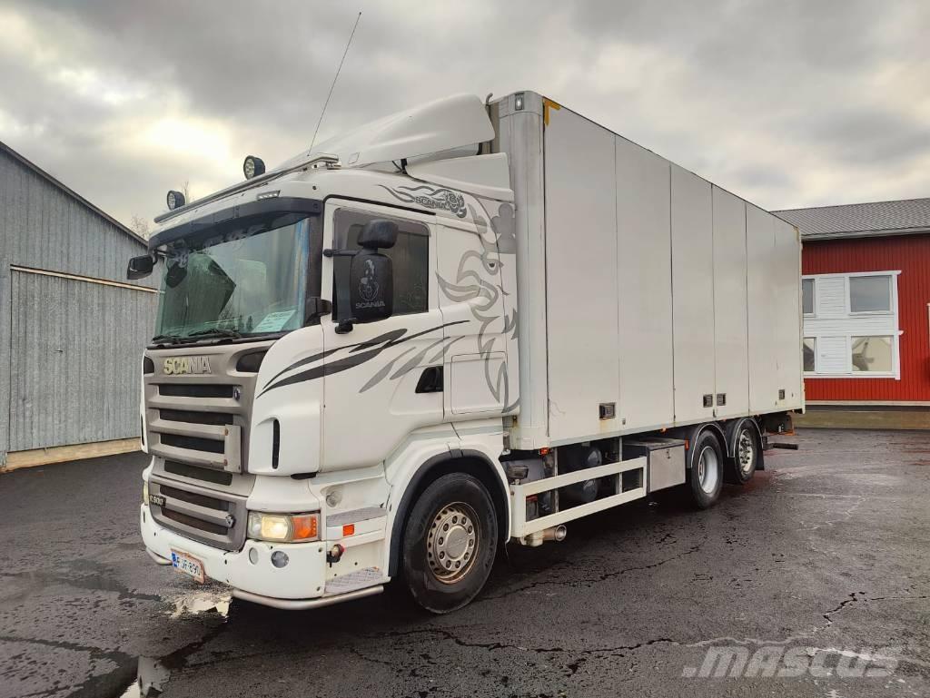 Scania R 500 Camiones con caja de remolque