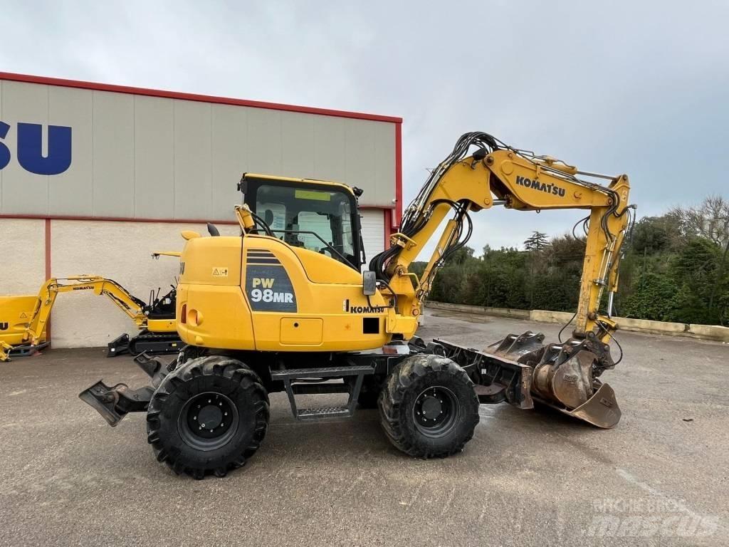 Komatsu PW98MR-10 Excavadoras de ruedas