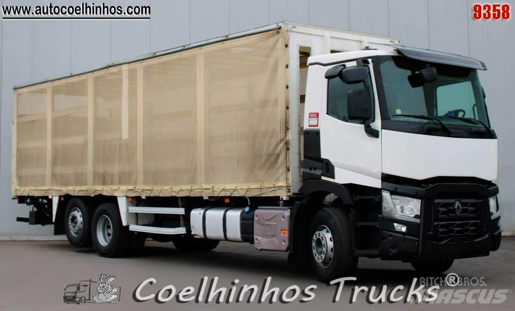 Renault C 380 Camiones de caja de lona