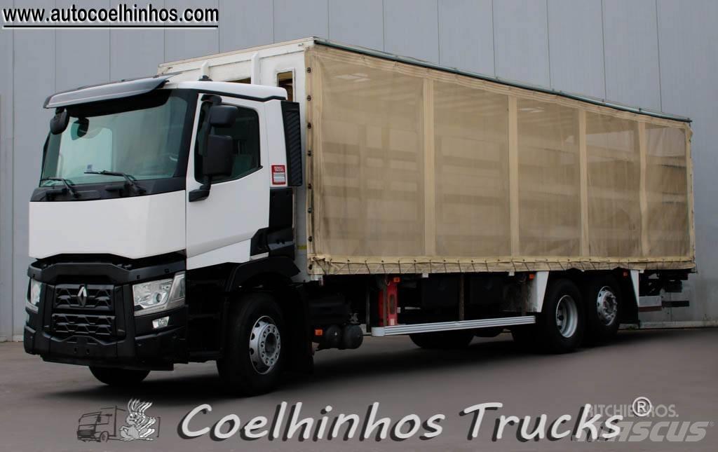 Renault C 380 Camiones de caja de lona