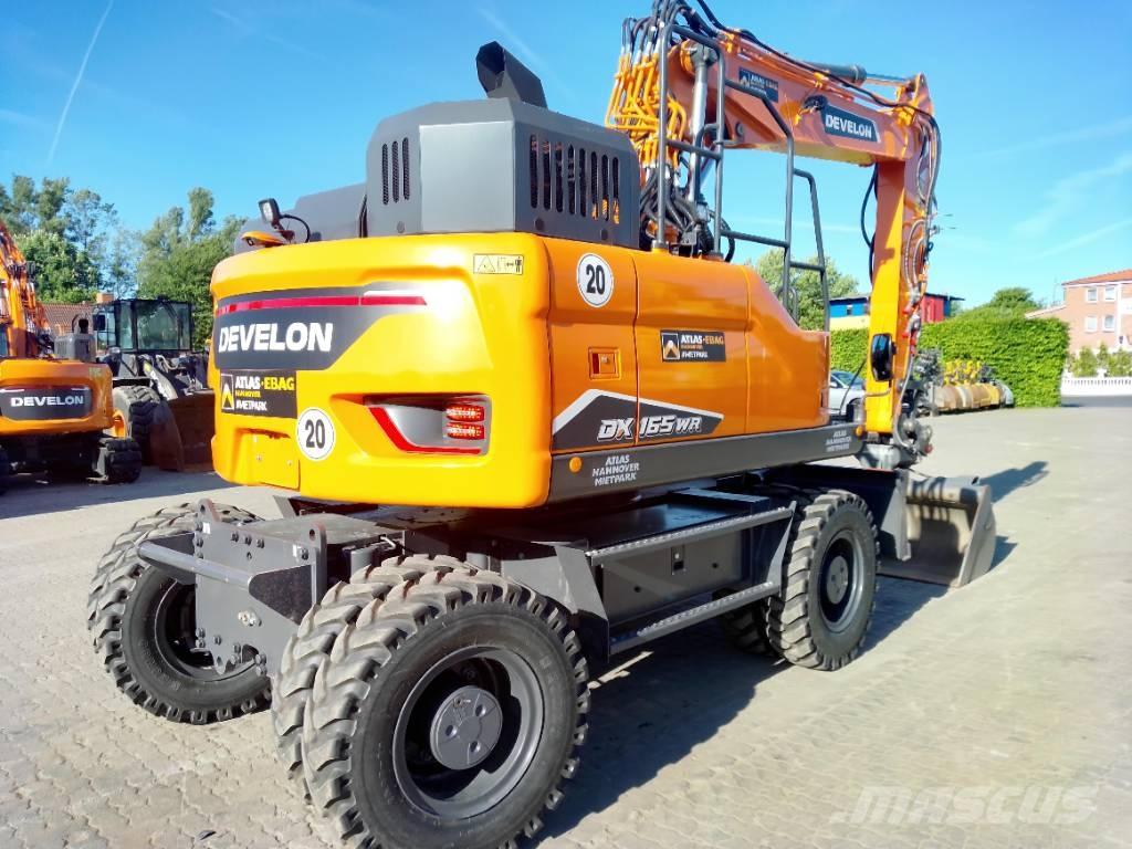 Develon DX 165 WR-7 Excavadoras de ruedas