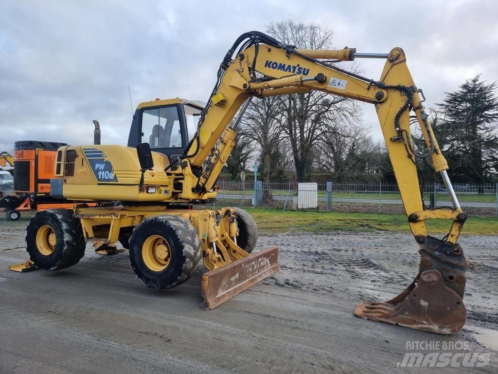 Komatsu PW 110 Excavadoras de ruedas