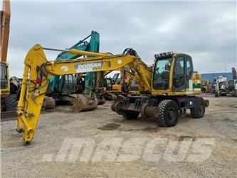 Doosan DX 160 WR Excavadoras de ruedas