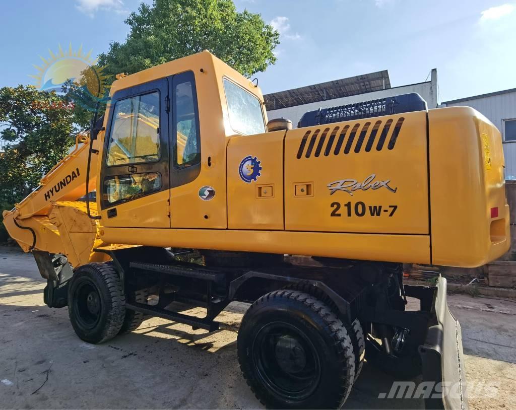 Hyundai robex 210w-7 Excavadoras de ruedas