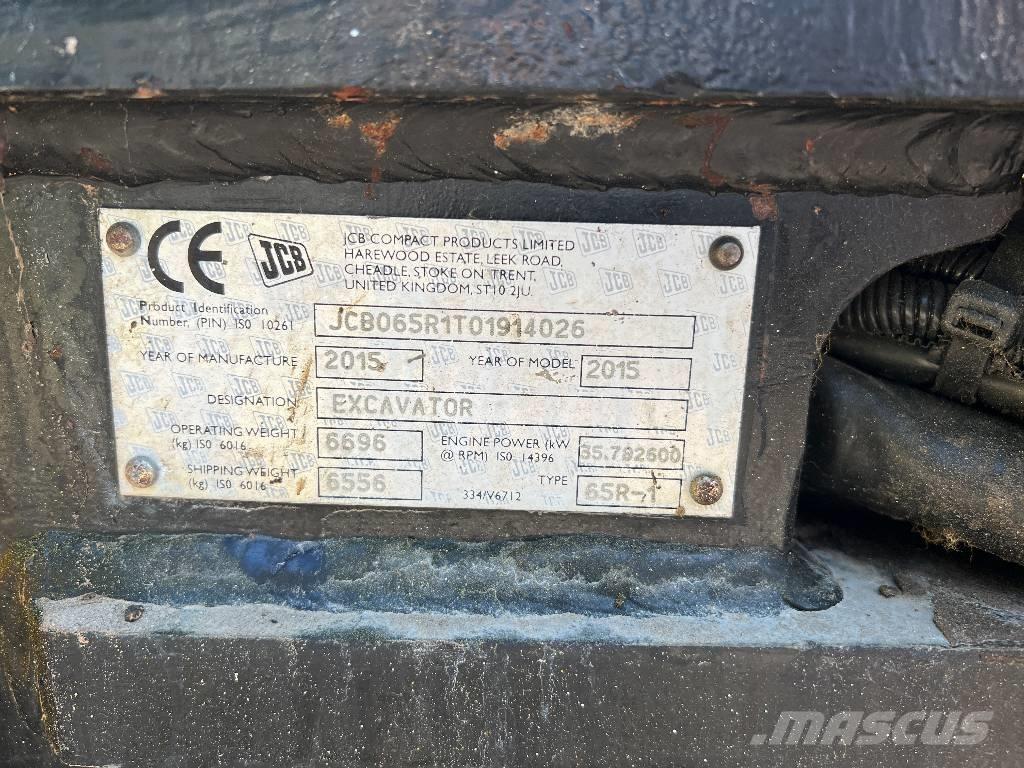 JCB 65 R-1 Miniexcavadoras