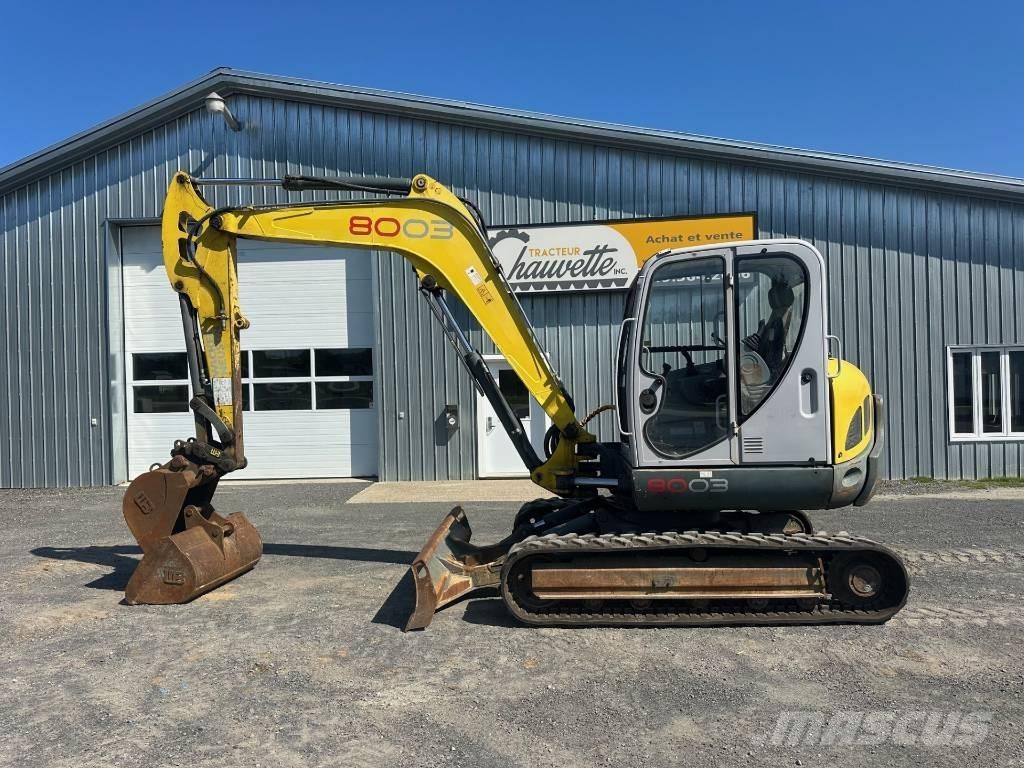 Wacker Neuson 8003 Excavadoras sobre orugas