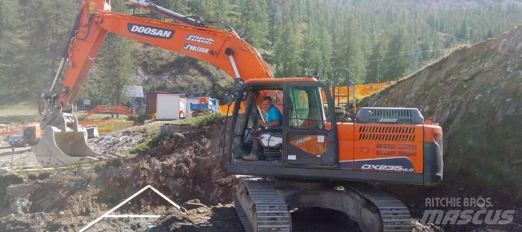 Doosan DX 235 Excavadoras sobre orugas