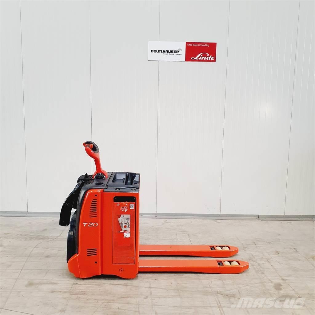 Linde T20AP kurz Montacargas de baja elevación
