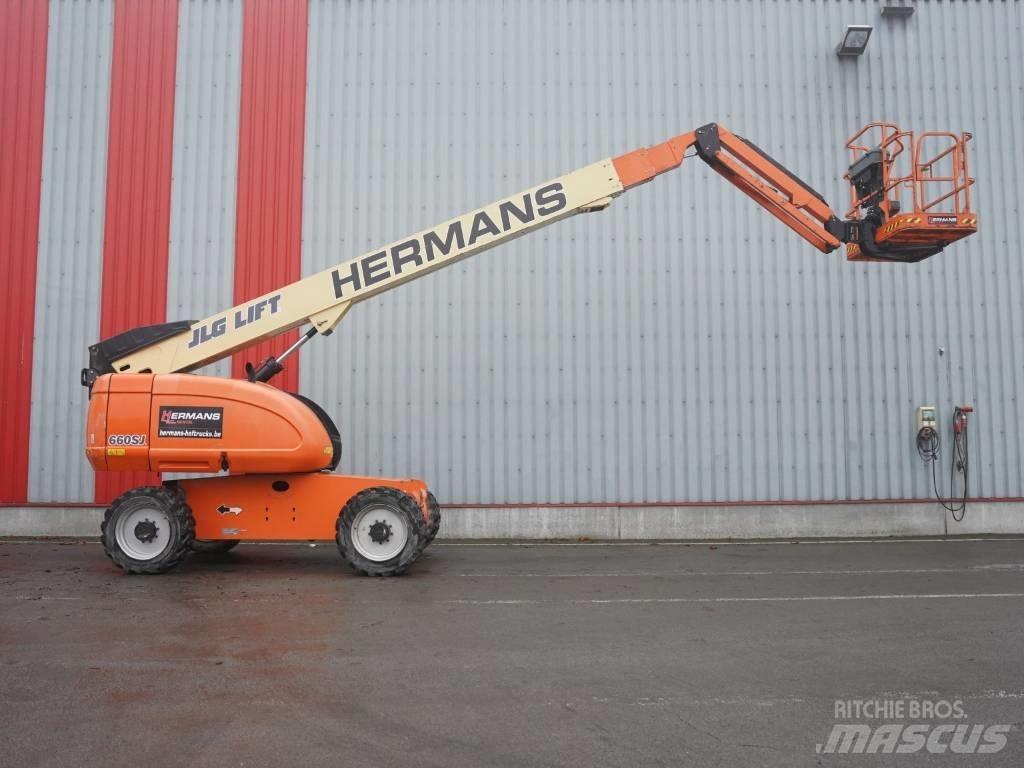 JLG 660 SJ Plataformas con brazo de elevación telescópico