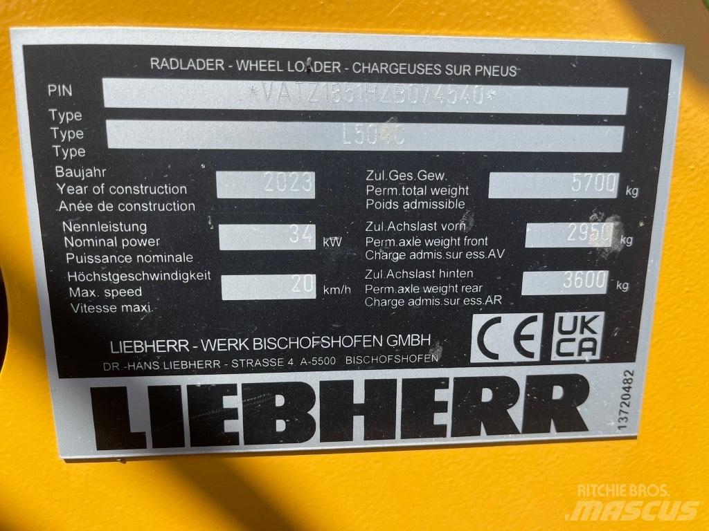 Liebherr L 504 Minicargadoras