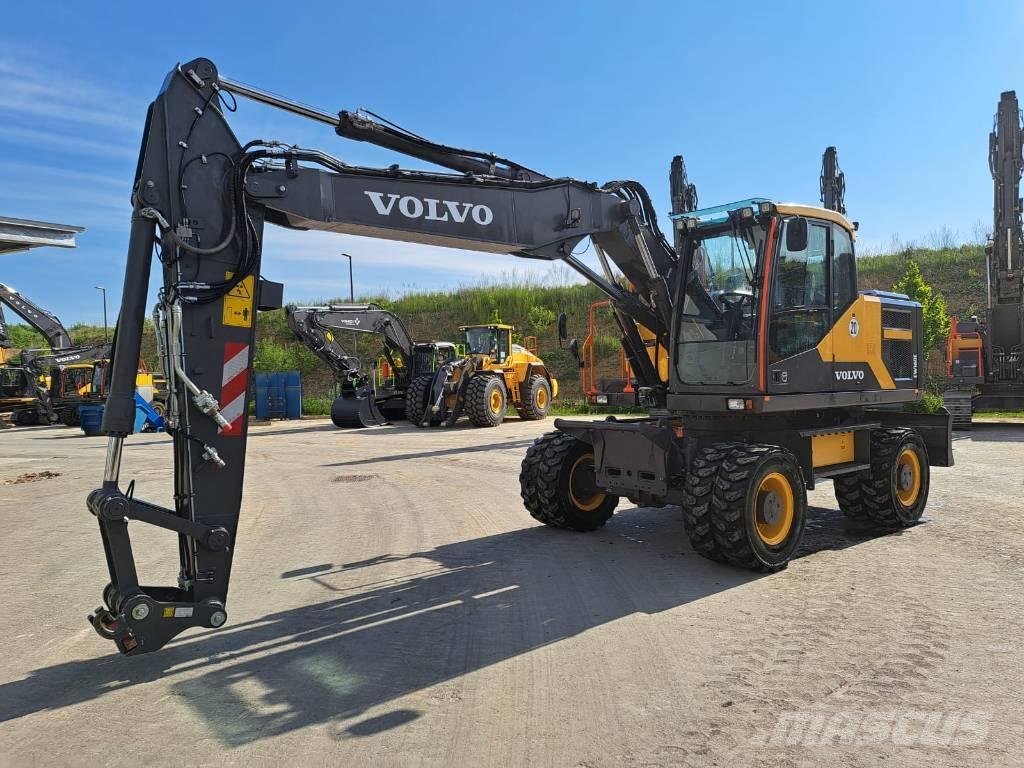 Volvo EW 160 E Excavadoras de ruedas
