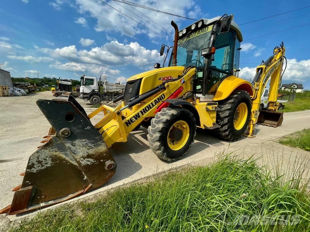 New Holland B 100 C Retrocargadoras