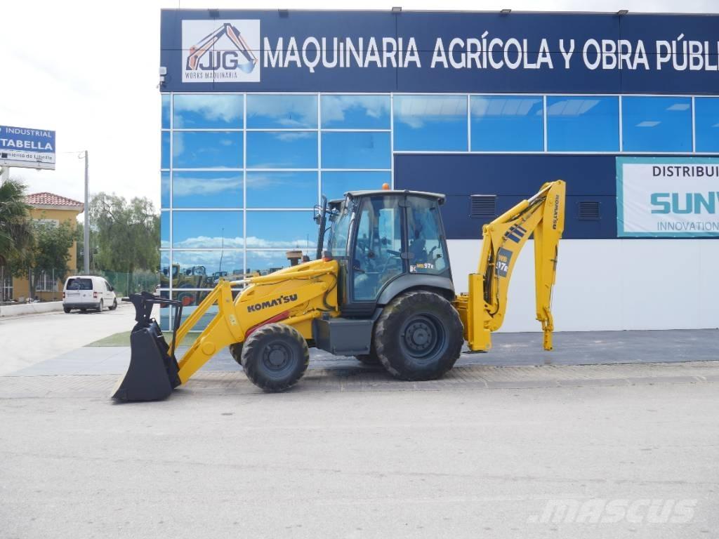 Komatsu WB 97 R Retrocargadoras