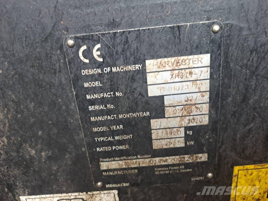 Komatsu 911 Cosechadoras