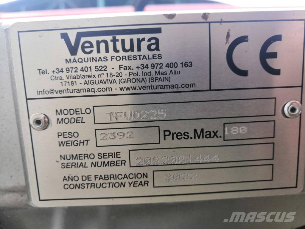 Ventura Kasar 225 Trituradoras de troncos