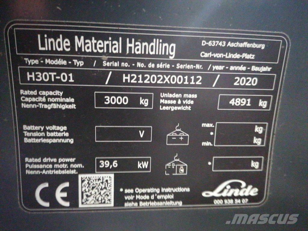 Linde H30T-01 Camiones LPG