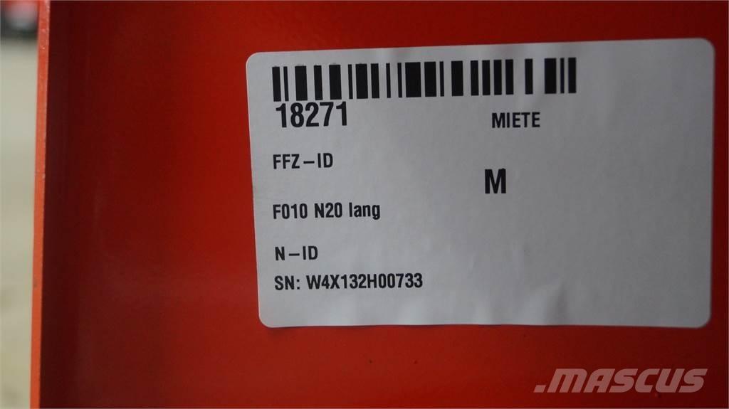 Linde N20-lang Montacargas recogepedidos de baja altura