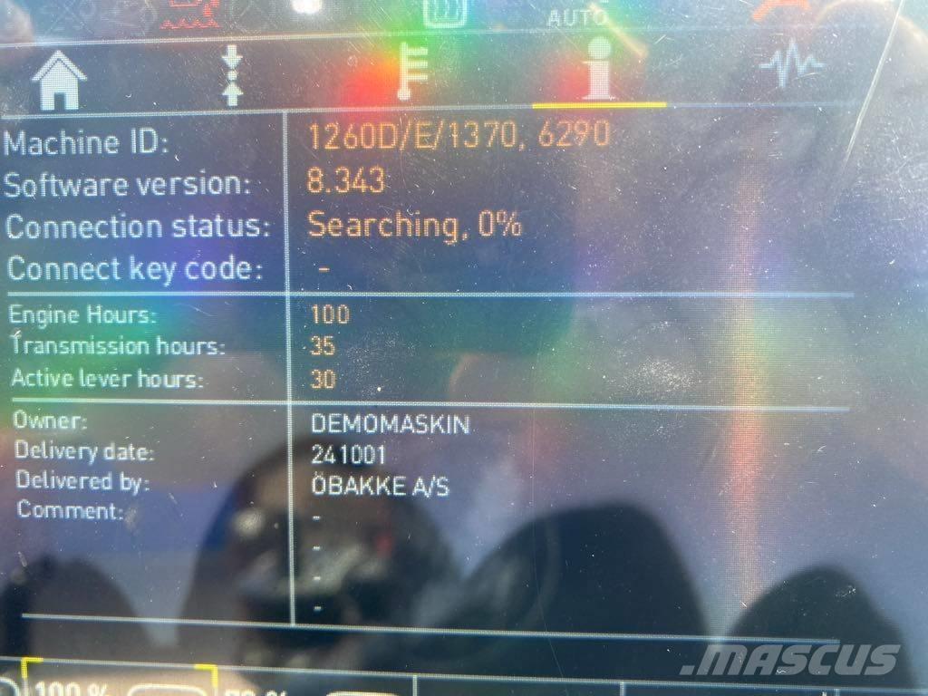 Huddig 1370 Retrocargadoras