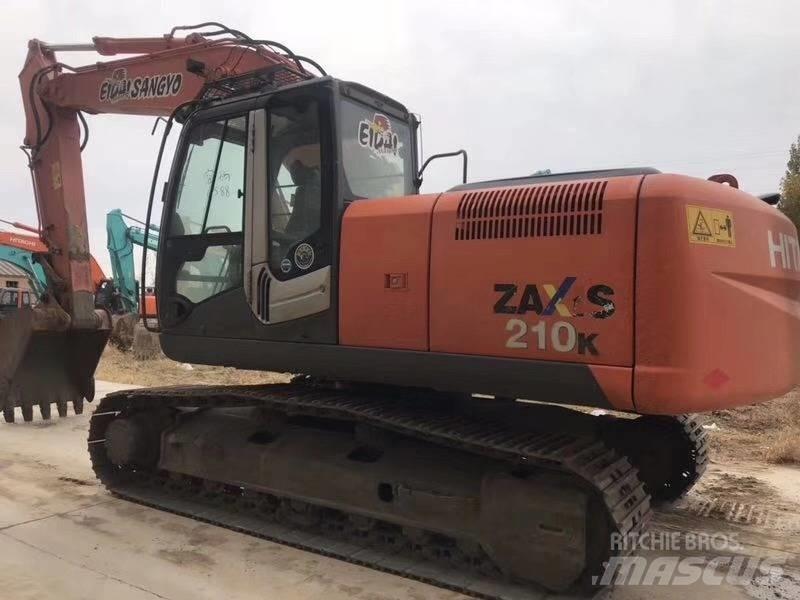 Hitachi zx210 Excavadoras sobre orugas