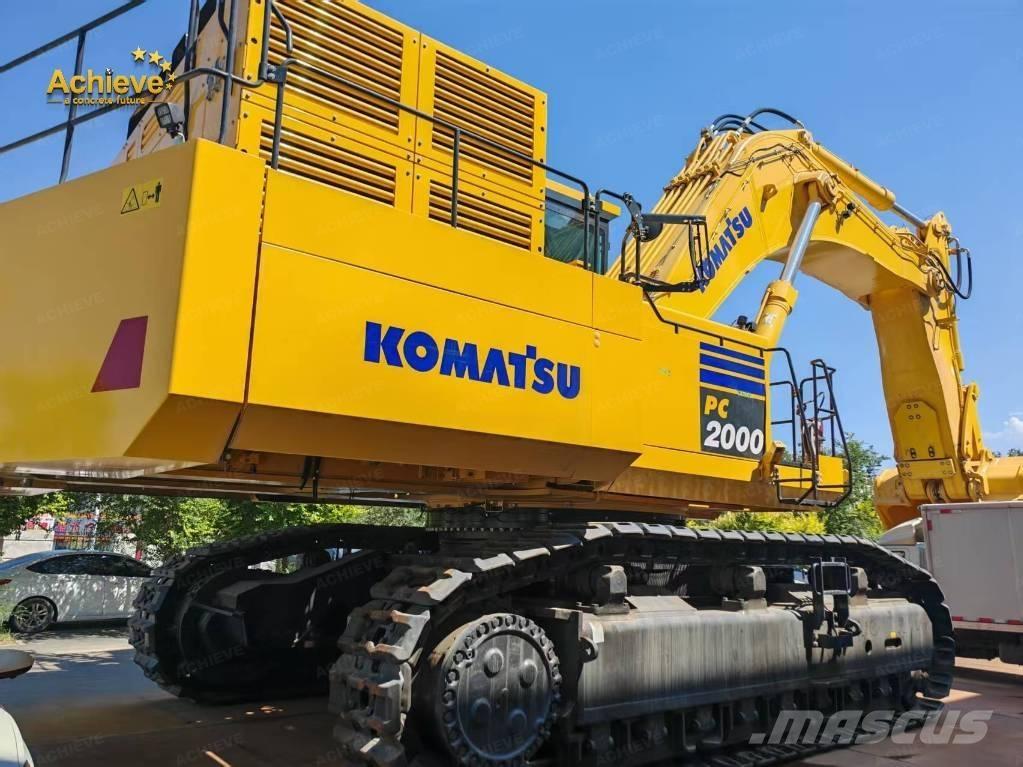 Komatsu PC 2000 Excavadoras sobre orugas