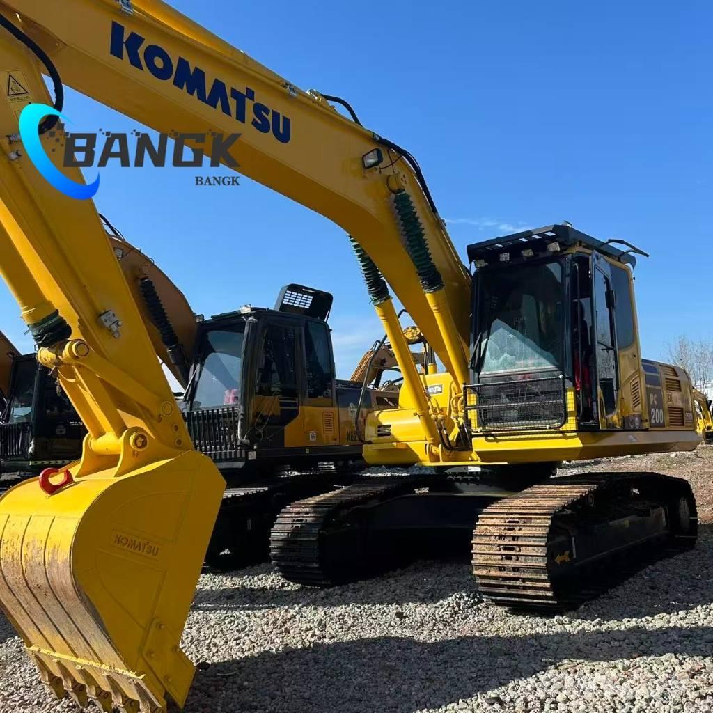 Komatsu PC 200 Excavadoras sobre orugas