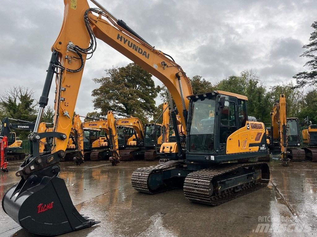 Hyundai HX140LC Excavadoras sobre orugas