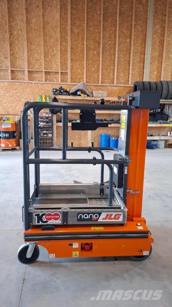 JLG Nano SP Plataformas con jaula de elevación
