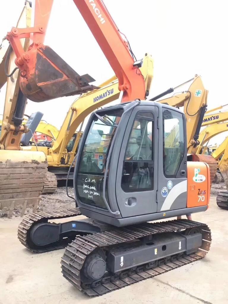 Hitachi zx70 Excavadoras sobre orugas