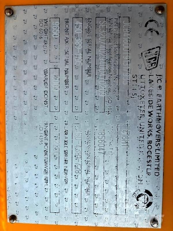 JCB 416 HT Cargadoras sobre ruedas