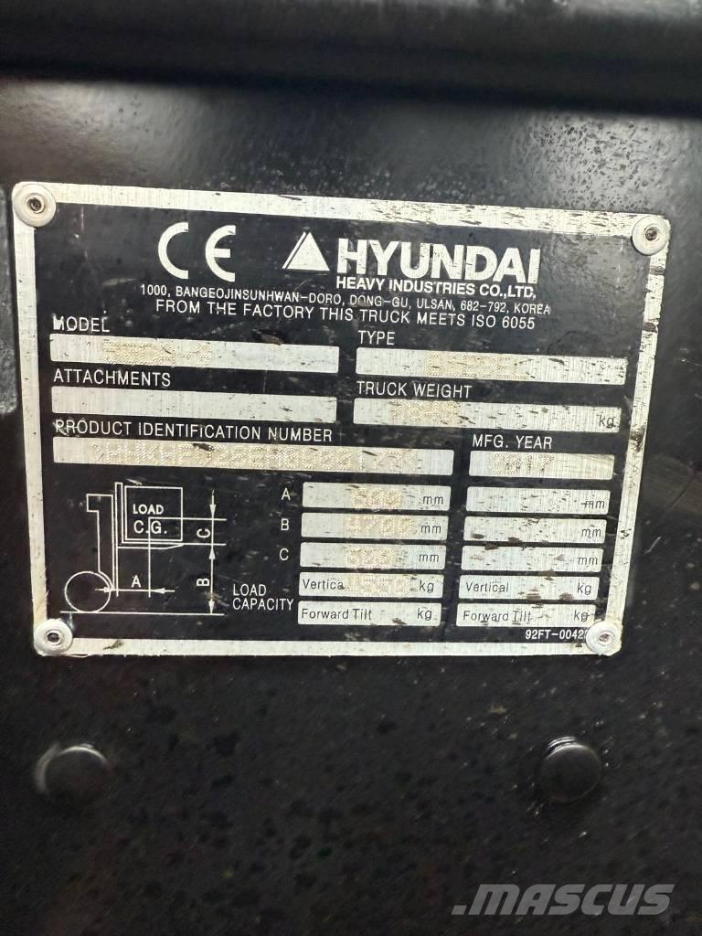 Hyundai 50DA-9 Camiones diesel