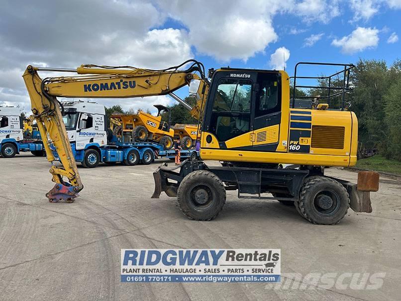 Komatsu PW 160-11 Excavadoras de ruedas