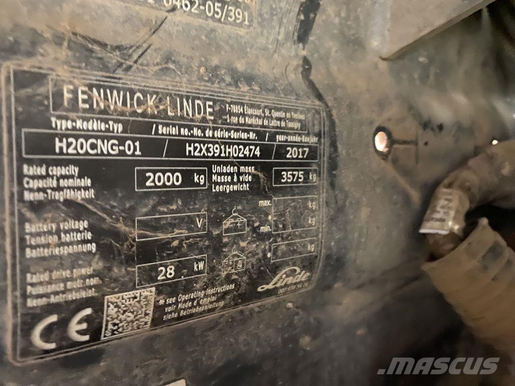 Linde H20T-02 Camiones LPG